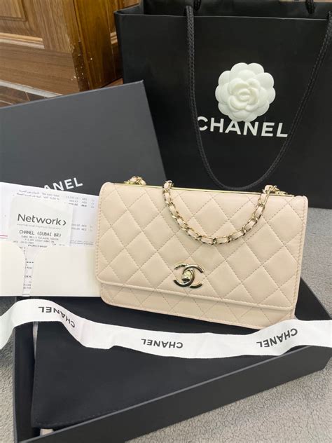 chanel trendy cc light pink|chanel trendy wallet on chain.